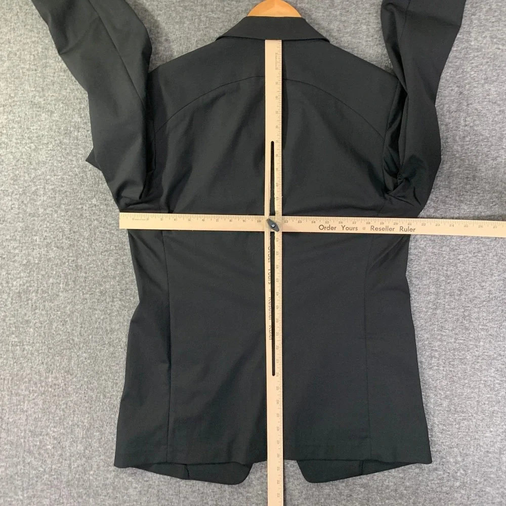 Ministry Of Supply Kinetic Blazer Jacket Men XL Black Performance Primeflex